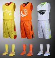 2018厂家篮球服套装 篮球衣训练服 学校团购比赛团购用 可印LOGO