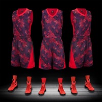 2018篮球服球衣套装定制印字图球服 出场比赛队服 团购特价LOGO